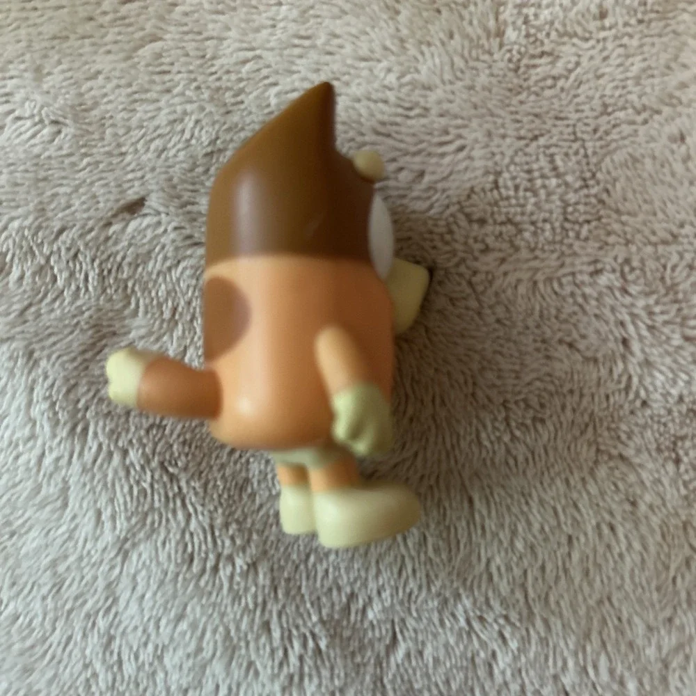 Bluey Friend Bingo‎ Dog Action Figure Replacement Figure 2 Inch Brown & Tan